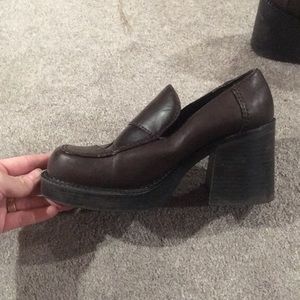 Chunky Y2K style heels